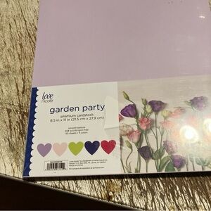 Garden Party Cardstock - Purple